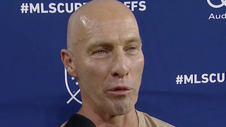 Victorious LAFC Coach Bob Bradley Storms Off In Response To Softball Question